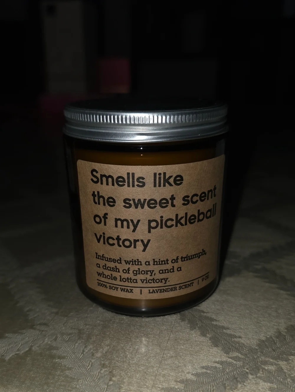 GSPY Scented Candle For Pickleball Players
